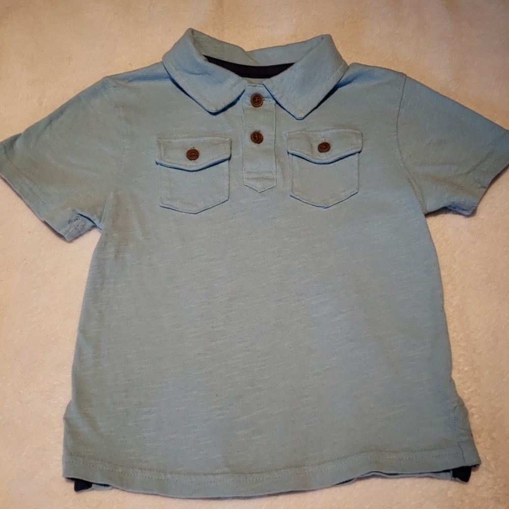 NWOT - Boys Front Pocket Polo Shirt